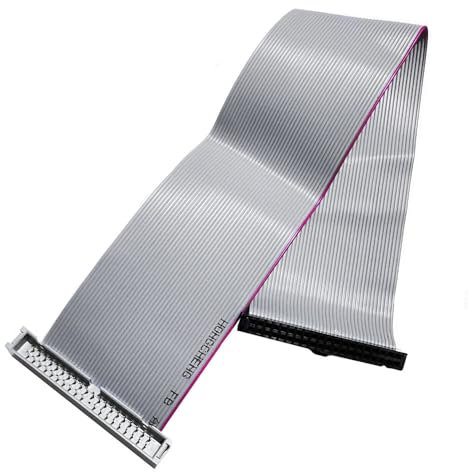 innov8 IDE 40-Pin Male to Female Hard Drive Extension Cable Flat Ribbon Cord for 3.5 PATA HDD 0.3m