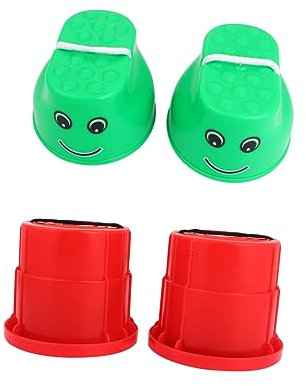 TOYANDONA 4stücke Kindersport Stelzen Spielzeug Für Außenbereich Leuchtende Farben Balance Training Für Junge Mädchen