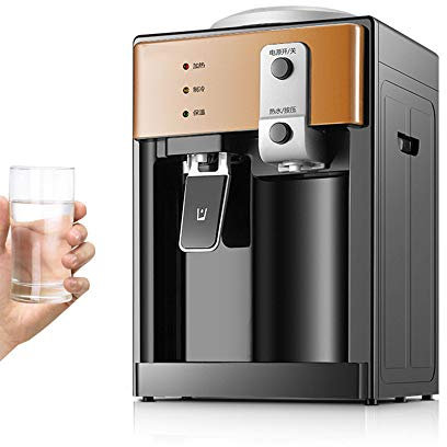 Distributore d'Acqua Elettrico, Mini Scaldabagno da Tavolo Scaldabagno Fontanella per Dormitorio di Home Office, Adatto per Acqua in Bottiglia da 5L/10L/20L,A