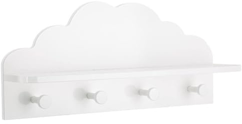 WELL HOME MOBILIARIO & DECORACIÓN Barnklädhängare moln vit