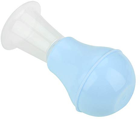 Nippel-Aspirator-Abzieher, Tragbare Weiche Cups-Korrektur für Frauen für Umgekehrte Flache Brustwarzen-Aspirator-Abzieher Im Gesundheitswesen (BLUE)
