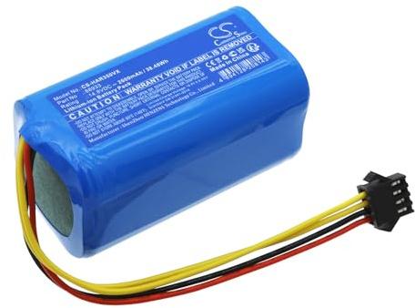 TECHTEK Batterie 2600mAh Compatible avec [EZIclean] Aqua Ultimate, B07ZTRJS1H, pour [Haier] HB-QT35BSC, J3500, J3C5L, M320, M320C, Moonlight Treasure Box, Pathfinder S, QT35B, R320, SWR-T320S, SWR-T3