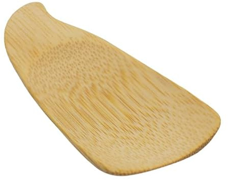 Monouso | 12 Cucharas para Catering de Bambú, 10x4,3cm, Color Natural, Para Degustación, Mini Cucharas, Catering, Eventos, Tapas, Food Truck