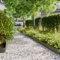 MEDELLO860148 Embellece el jardín y decora la valla, 50 piezas de acero laminado en frío negro para césped, puerta de jardín para valla al aire libre, barrera peatonal para cortileves (verde oliva, 15