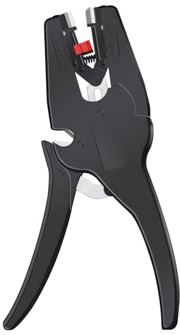 Pinza spelafili a becco piatto, pinza spelafili elettrica per crimpatura di cavi isolanti per utensili manuali autoregolanti, 0,08-10 mm Wire Stripper