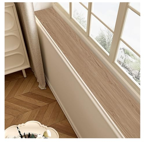 WAHHWF Tappetino per Davanzale Copridavanzale per Finestra a bovindo, in Finta Pelle, Antiscivolo, Impermeabile/Resistente al Calore, per Proteggere i Gatti(Style B,8x114.2in/20x290cm)