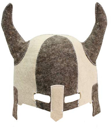 PetriStor Gorro de sauna de lana para hombre, fieltro natural, 100% natural, hecho en Ucrania, Gris