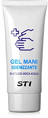 Gel Lavamani Igienizzante Elimina 99% Batteri Virus Da Viaggio Senza Acqua Stick 75ml STI