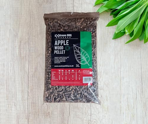Exstream BBQ 3L Pellet - 8 Species - For Use With Ninja Electric Smokers & Ooni Pizza Ovens (Apple)
