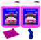 Cleanerist 2 x 5 litri Snow Foam PINK I concentrato | Shampoo per auto anche per roulotte e caravan | lavaggio auto I Foamer I schiuma attiva I con beccuccio e panno in microfibra