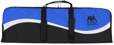 elToro Wave - Bogentasche, aus robustem wasserabweisenden Cordura, für Recurvebögen (Blau)