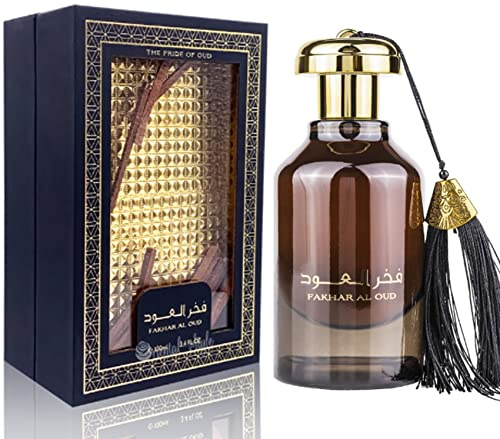 Fakhar Al Oud EDP Perfume 100ml (The pride of oud) Arabian Oud Parfum Attar Ul Arabia Larga Duración para Hombres Mujeres Unisex