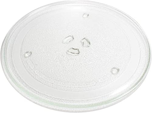 GDE - Plateau tournant pour Micro-Ondes, Plateau en verre pour Micro-Ondes, Diamètre 255mm Compatible Samsung DE74-00027A.