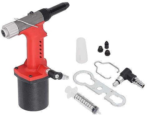 HACSYP Air rivet gun, Air Hydraulic Riveter Riveting Tool, Pneumatic Rivet Gun, Ideal for DIY Projects