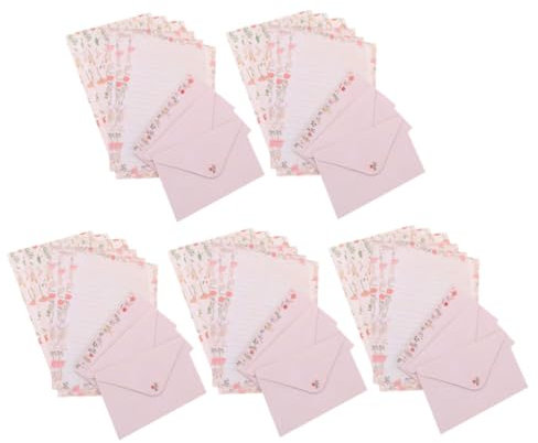 Papier Und Umschlagset Briefpapier Zum Schreiben Von Briefen Dekoratives Briefpapier A5-größe Für Notizen Dankesbriefe Grüße Und Mehr
