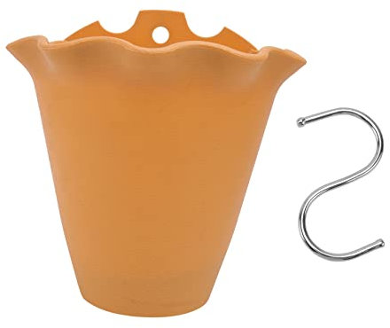 BESPORTBLE Wandmontierter Kunststoff Blumentopf Kreativer Balkon Pflanzer Garten Dekoration Hängender Blumentopf Für Außenbereich Blumentopfanhänger Für Zimmerpflanzen