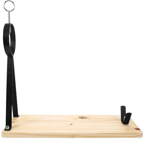 Mobestech Ham Fixing Holder Spanish Ham Stand for Cured Meats Sturdy and Convenient Kitchen Display Rack for Easy Slicing and