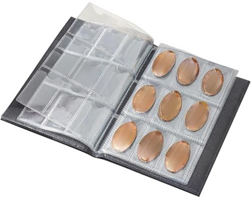 Penny Suptor Pressed Coin Album, Currency Storage | 108 Book Collection Penny Pocket for Souvenirs Travel Souvenirs, Bill Stamp Organizer Kids, Family, Tourist Gifts & Carp