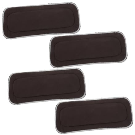 VILLFUL 4pcs -Drying Cloth Diaper Liners Inserts Washable Pads Microfiber Diaper Inserts for Boy Girl at Home