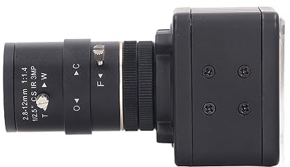 ANGGREK 5-MP-USB-Ausgangskamera, Digitale Webcam mit Manuellem Zoomobjektiv, Auflösung 2592 X 1944 für Industrielle und Medizinische Zwecke