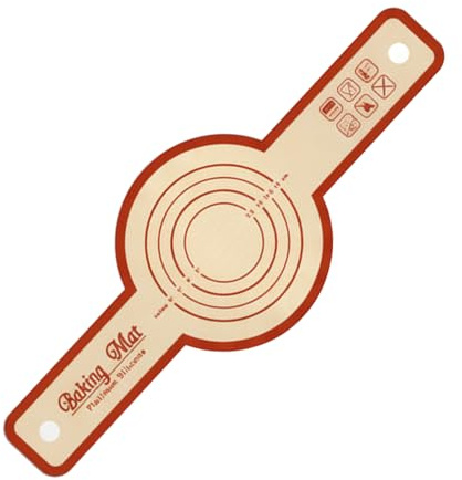 Red Silicone Bread Sling for Dutch Oven, Sourdough Baking Sling | Reusable Non Stick Bread Baking Liner with Heat Resistant Handles for Easy Loaf Lifting and Artisan Bread Making