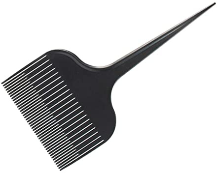 zalati Styling Hair Combs Styling Coloring Beauty Salon Weaving A Highlight Comb Cuts - Black