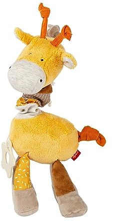 SIGIKID 43165 Aktiv-Giraffe, Yellow für Mädchen und Jungen von 0 bis 12 Monaten