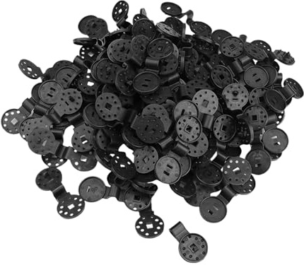 Clips de Red de Sombra, SPRHR 100 Piezas Clips de Plastico para Tela de Sombra, Clip de Plástico para Tela Sombra Exterior, Durable, de Sujeción Fuerte, Adecuado para Tela de Sombra, Red de Sombra