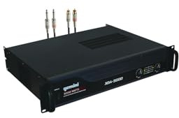 Amplificateur de Sonorisation Pro DJ Gemini XGA5000 - Puissance 5000W, Fonctionnement Stéréo, Parallèle Mono, Bridge - Câble RCA