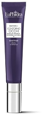 Euphidra Restore+ Ögonkontur med Hyaluronsyra-Diosmin-Koffein Drena Och Defekt 20 ml -35% märklig svullnad -41% förlängning av mörka ringar