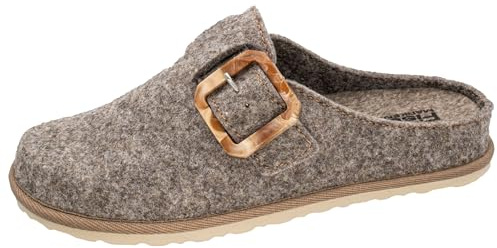 Fischer Tofflor för kvinnor 645009, storlek:42 EU, Färg:brun