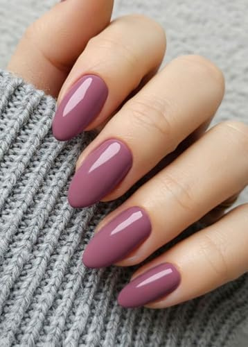 JMEOWIO Lila Nagelfolie UV Härtend Gel Nagel Strip Sticker
