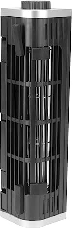 SHINEOFI Enfriador USB Portátil Ventilador Multiusos Escritorio Radiador Ajustable con Soporte Laptop y Enchufe Trasero