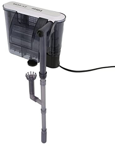 Yctze Acquario -su Design a Cascata e Skimmer per Ossigenazione e Filtrazione Ottimale (Plug 220v)