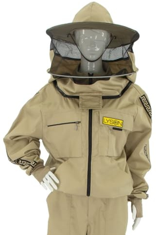 LYSON Imkerjacke mit Kapuze, beige glamour (Color Line) XL