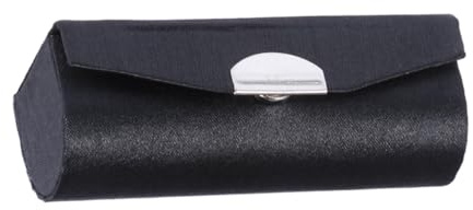 BAZEITFLOW Portarossetti Nero Leggero e Antiurto, Custodia per Rossetto da Viaggio con Capacità per 1 Rossetto, per Valigia o Tasca Colore Casuale