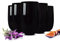 Sendez Lot de 6 verres noirs de 420 ml - Verres à eau, à jus de fruits, à cocktail, à long drink