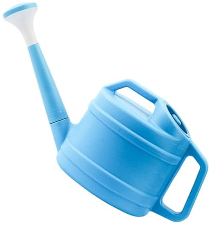 Arrosoir à Long Bec 2, 5 L en Plastique Bleu Poignée Confortable
