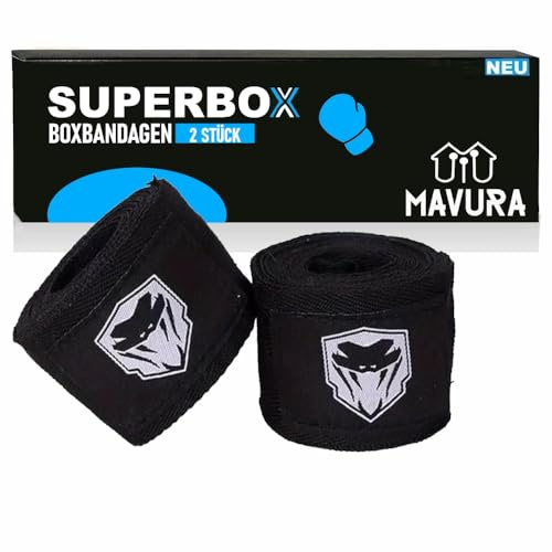 MAVURA SUPERBOX Handbandagen Boxen Bandage MMA Kickboxen Muay Thai