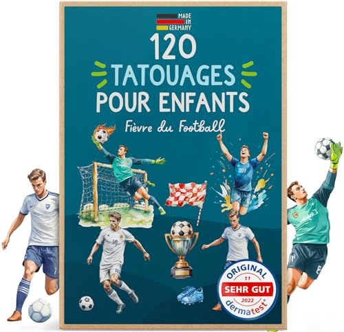 Famifidus 120 Kinder Tattoos hautfreundlich und Dermatologisch SEHR GUT | Die Kindertattoos sind Made in Germany, langanhaltend und leicht zu entfernen. Tattoos als Geschenk für Mädchen und Jungen.