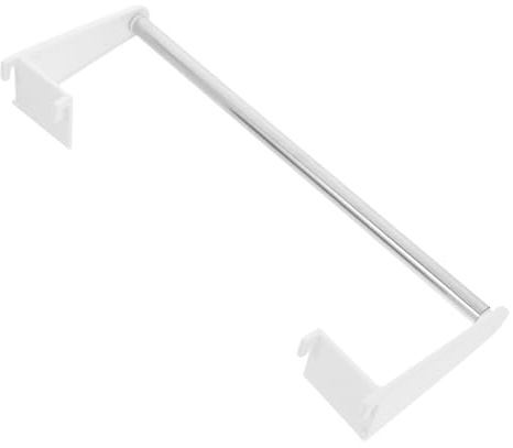 STOBAZA Porte-serviettes Acier Inoxydable pour Panneau Perforé Support Robuste pour Torchons et Papier Essuie-tout Accessoire Atelier et Cuisine Design Minimaliste