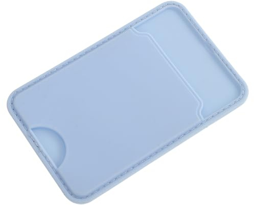 PRETYZOOM Self-Adhesive Cellphone Card Holder Wallet for Lightweight Pocket for Credit Id Hotel Cards Soft Touch Phone Wallet Sleeve