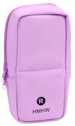 Organizador de cosméticos con forma de pie, bolsa de maquillaje con múltiples compartimentos para acceso a la encimera y embalaje de viaje, bolsa de maquillaje vertical, organizador de cosméticos