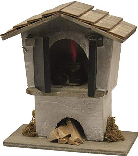 Dekop Miniatur Modellzubehör, Backofen mit LED, Höhe ca. 11cm (44635099409)