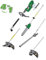 Ribimex PRBAT20/4EN1SB Multifunktionswerkzeug Multifunktion 4 in 1 Rasentrimmer, Heckenschere, Abgrenzung, Rasentrimmer RBAT20 ohne Akku, Grün und Schwarz