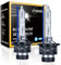 LTONXEN D2S Xenon 8000K Brenner, 12V 35W Kalt blau Auto Scheinwerferlampe HID Entladungs Lampe Ersatz Kit (2 Stück)