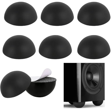 SPEACOUR 50 Stück Gummipuffer Gummifüße Selbstklebend 1,8 cm Rubber Base Schwarz Gumminoppen Gummifuß für Lautsprecher Gummi Puffer Gummipuffer Lautsprecher Füße für Elektronik Laptop Schubladen | Selbstklebende Gumminoppen Für Lautsprecher, Möbel, Laptop, Schubladen Und Elektronik, Stoßdämpfend