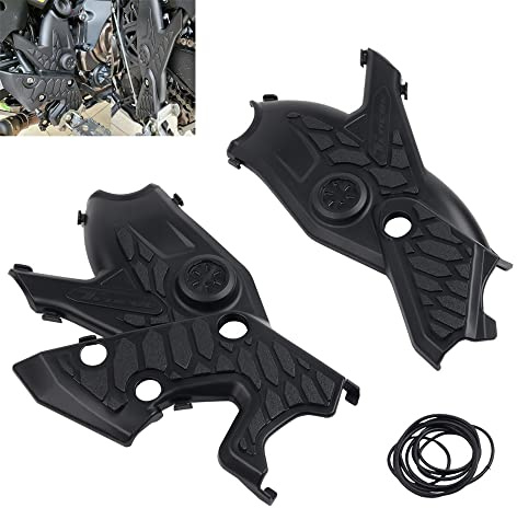 Motorrad Rahmenschutz Stoßstangenabdeckung Seitenverkleidungsschutz Compatible with Yamaha Tenere700 Tenere 700 XTZ700 T7 T700 2019 2020 2021 2022 2023 2024 2025