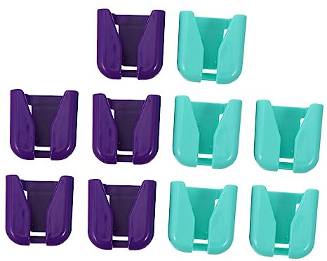 Healvian 10 Stück Stethoskop Halter Clip Nützliche Stethoskop-clips Praktische Stethoskop-klemmen Befestigungszubehör Befestigungshalter