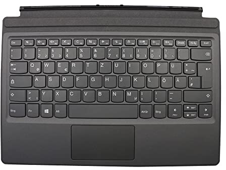 RTDPART Laptop-Tastatur für Lenovo deapad Miix 520 Miix 520-12IKB Tablet Folio Deutschland GR 5N20N88608 5N20N88541 Ohne Hintergrundbeleuchtung Grau Neu